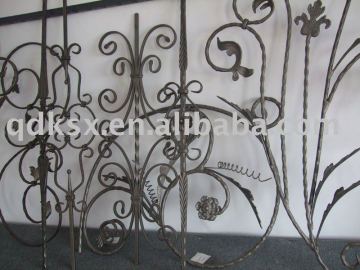 Wrought iron baluster