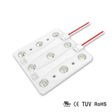 9SMD 3030 7W lens led module