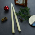 Natural Eco Friendly Beeswax Tapers With Printed Numbers