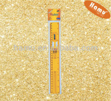 Yellow Plastic Straight Ruler Set