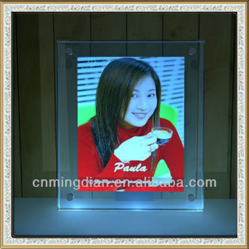 Acrylic LED photo frame,table photo frame,acrylic block display