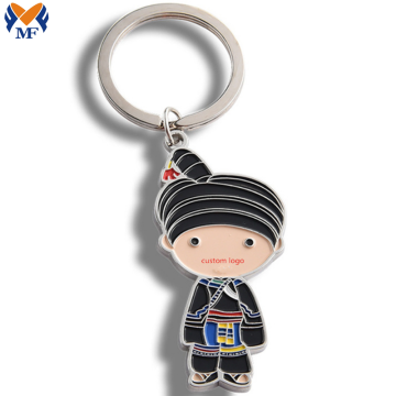 Горячие продажи металла Custom Cartoon Comic Keychain