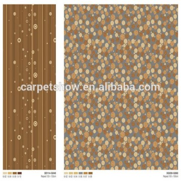 printed colorful tufted carpets