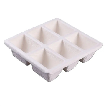 Paper Tray Bagasse Fiber Inner Packaging Box Inserts