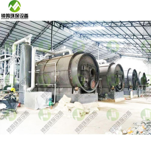 24 Hours Continuous Plastic Pyrolysis Plant in Tamilnadu for Sale