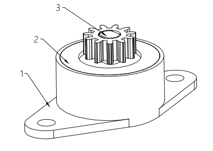 Rotary Damper For Small Household Appliance