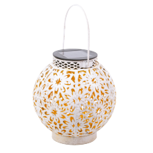 Solar Garden Hanging Lanterns - Unique Outdoor String Lights for Sapphire Nights