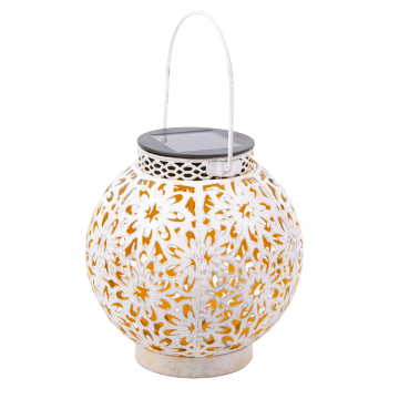 Solar Garden Hanging Lanterns - Unique Outdoor String Lights for Sapphire Nights