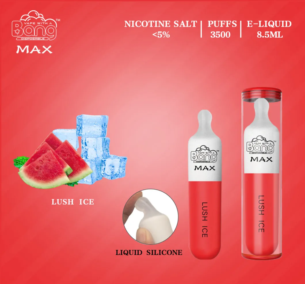 Wholesale Disposable Vape Pen Original Bang Max 5% Salt Nico tine E Cigarette