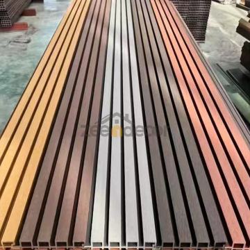 Waterproof WPC Wall Panel Direct Price Interior Louver