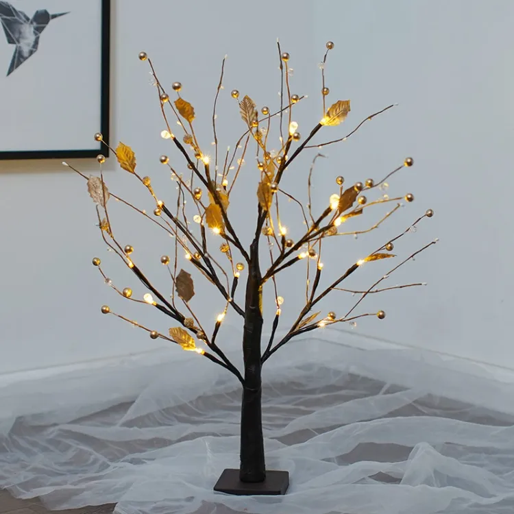 Festive LED Illuminated Christmas Tree Decoration for Home