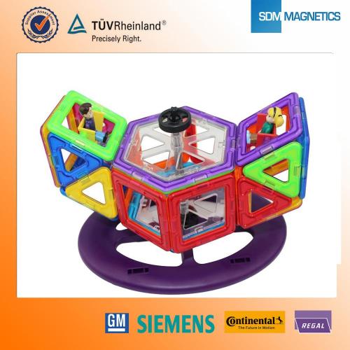 Aimant de jouets pour enfants Magplayer Construction Set 148 pièces