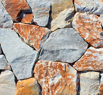 Natural Yellow Irregular Stone Panel for Outside Wall