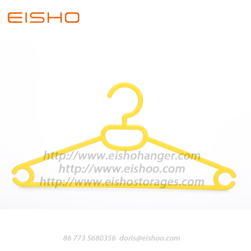 EISHO Sturdy Plastic Adult Coat Hanger For Clothes