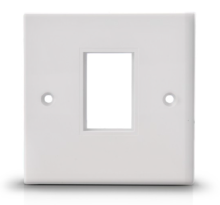 1 port UK Face plate faceplate