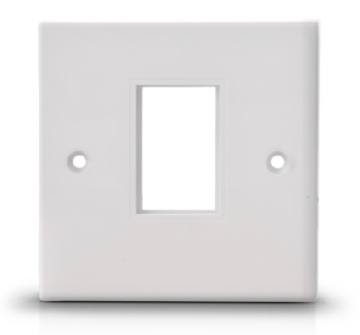 1 port UK Face plate faceplate