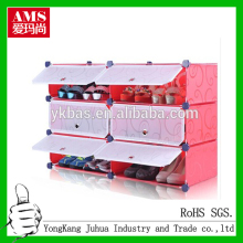 DIY plastic hallway storage rack furniture