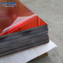 1220x1830mm Acrylic Flexible Mirror Sheets 3mm - Silver, Golden, Red Plastic Sheets