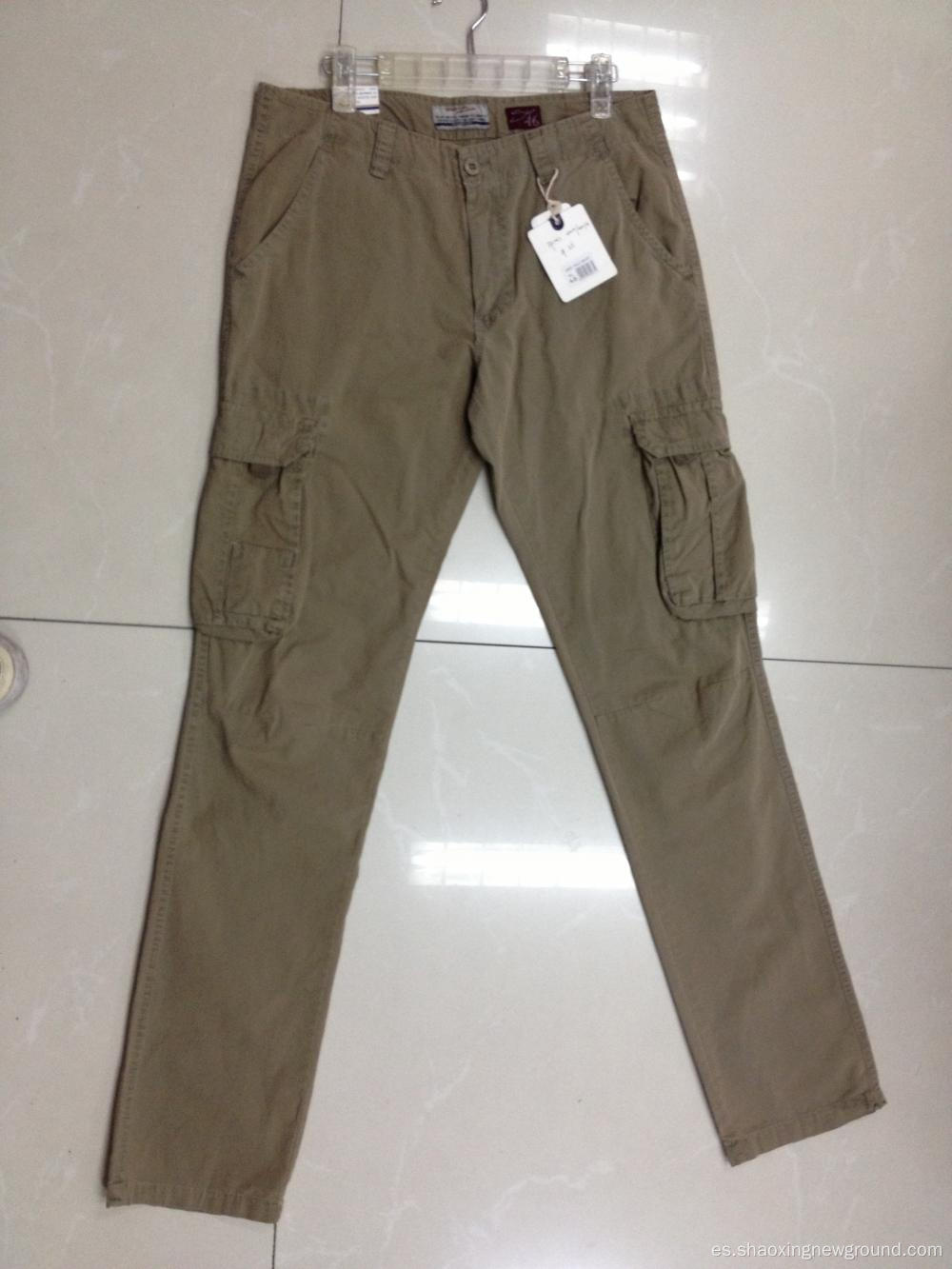 Pantalón casual de algodón de alta calidad para hombre