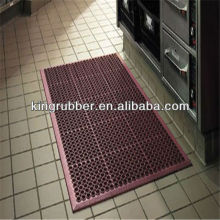 Household rubber drainage mattings anti-slip utility mat