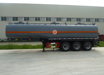 3 axle 40m3 NaOH tank semi-trailer