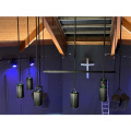 RGBW color change indoor USA church lighting