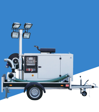 Mobile water pumping stations