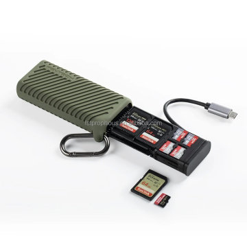 PGY CreateMate High-Speed SD Card Reader & Storage Case