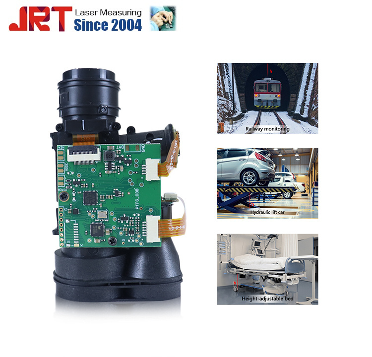 Riflescope laser distance measurement