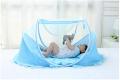 babybed muggen bednet met muziek