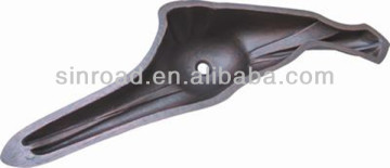 unique hammered copper trough kitchen sink