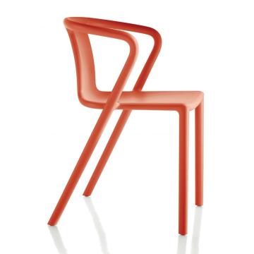 классический современный пластиковый обеденный подлокотник стул со спинкой