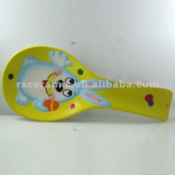 2010 Cartoon Animal Happy Spoon -Rabbit