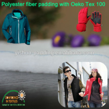 Hollow Recycled Polyester fiber padding for Gloves,Sportswear