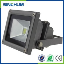 Next to the building 220v led flood lights 10w