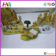 Castle and travelers 3D jigsaw puzzle model