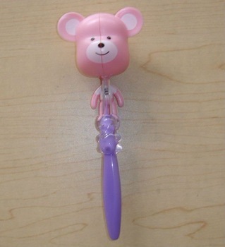 Mouse head suction toothbrush holder