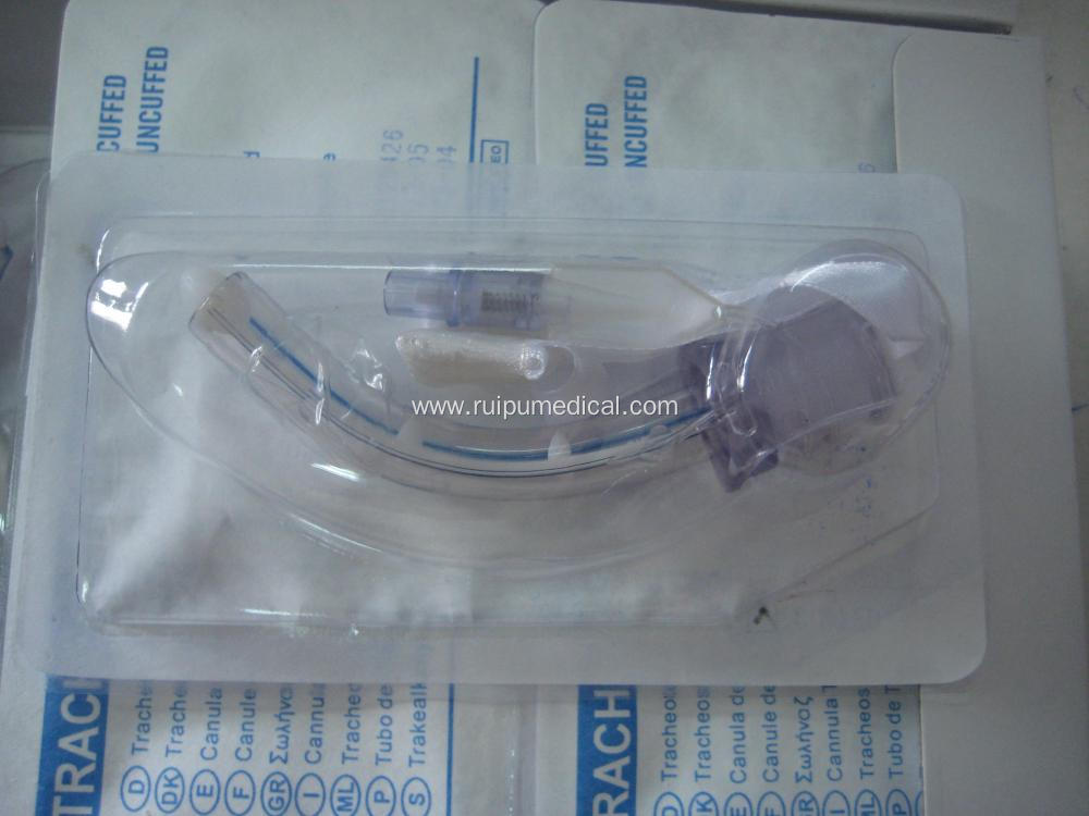 Surgical Disposable PVC Sterile Tracheotomy Tube With Cuff