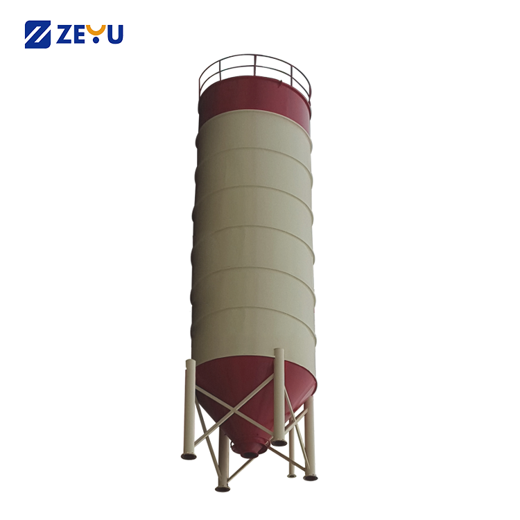 Mini cement bolted silo price for concrete mixer