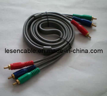 RGB Component Cable, 3RCA to 3RCA