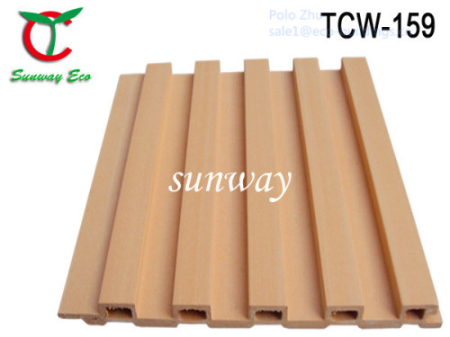 PVC Wood Plastic Interior Wall Cladding Wall Panel WPC Factory From China