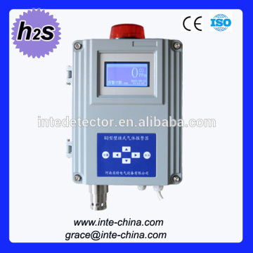 Fixed industrial H2S singal gas detector with LCD screen