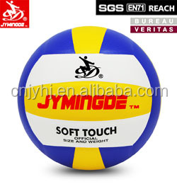 18 panels size 5 outdoor colorful rubber bladder volleyball