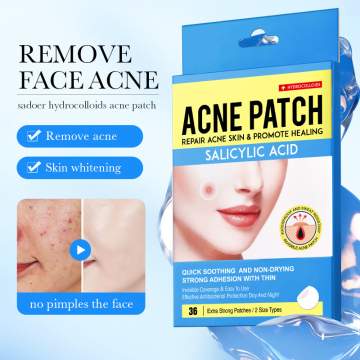 Invisible Acne Patches: Hydrocolloid Acne Removal and Repair