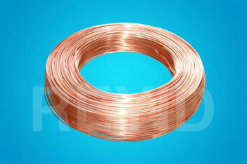 Copper coated steel tube