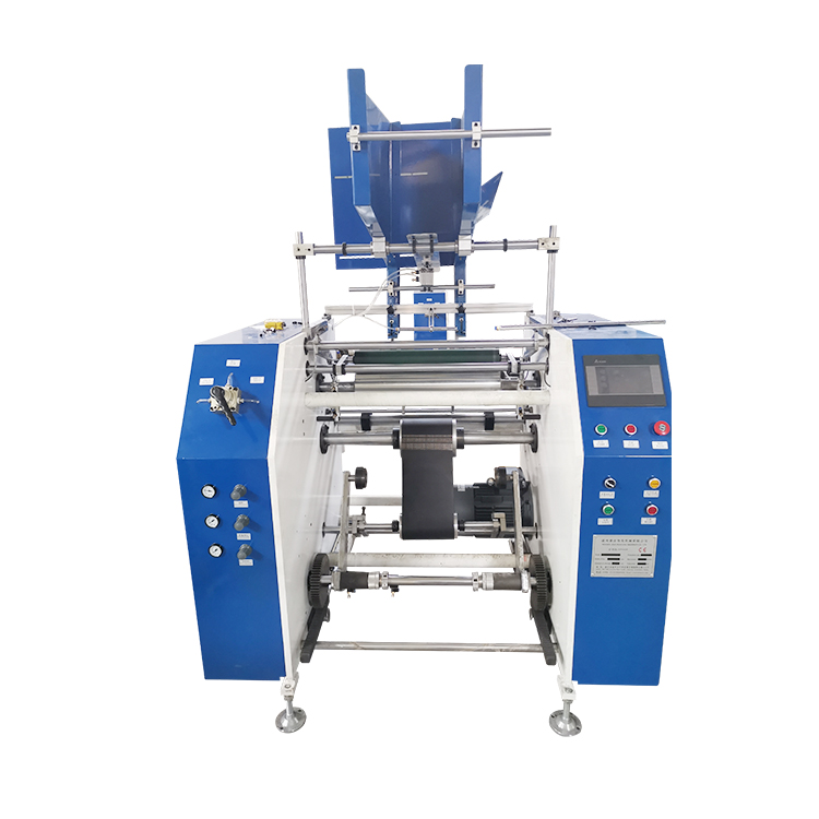 Factory Simple Paper Roll Slitting Aluminium Foil Rewinding Machine Price