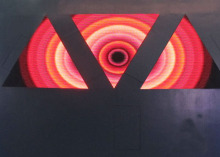 High Contrast customizable Irregular Shape Display