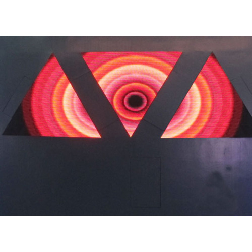 High Contrast customizable Irregular Shape Display