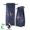 biodegradable plastic coffee bags one way valve wholesale