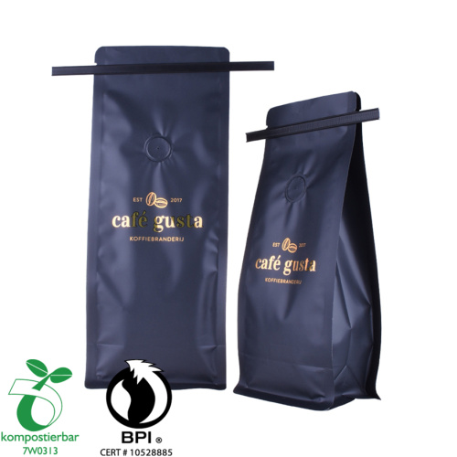Биоразградими пластмасови торбички за кафе еднопосочни клапани на едро